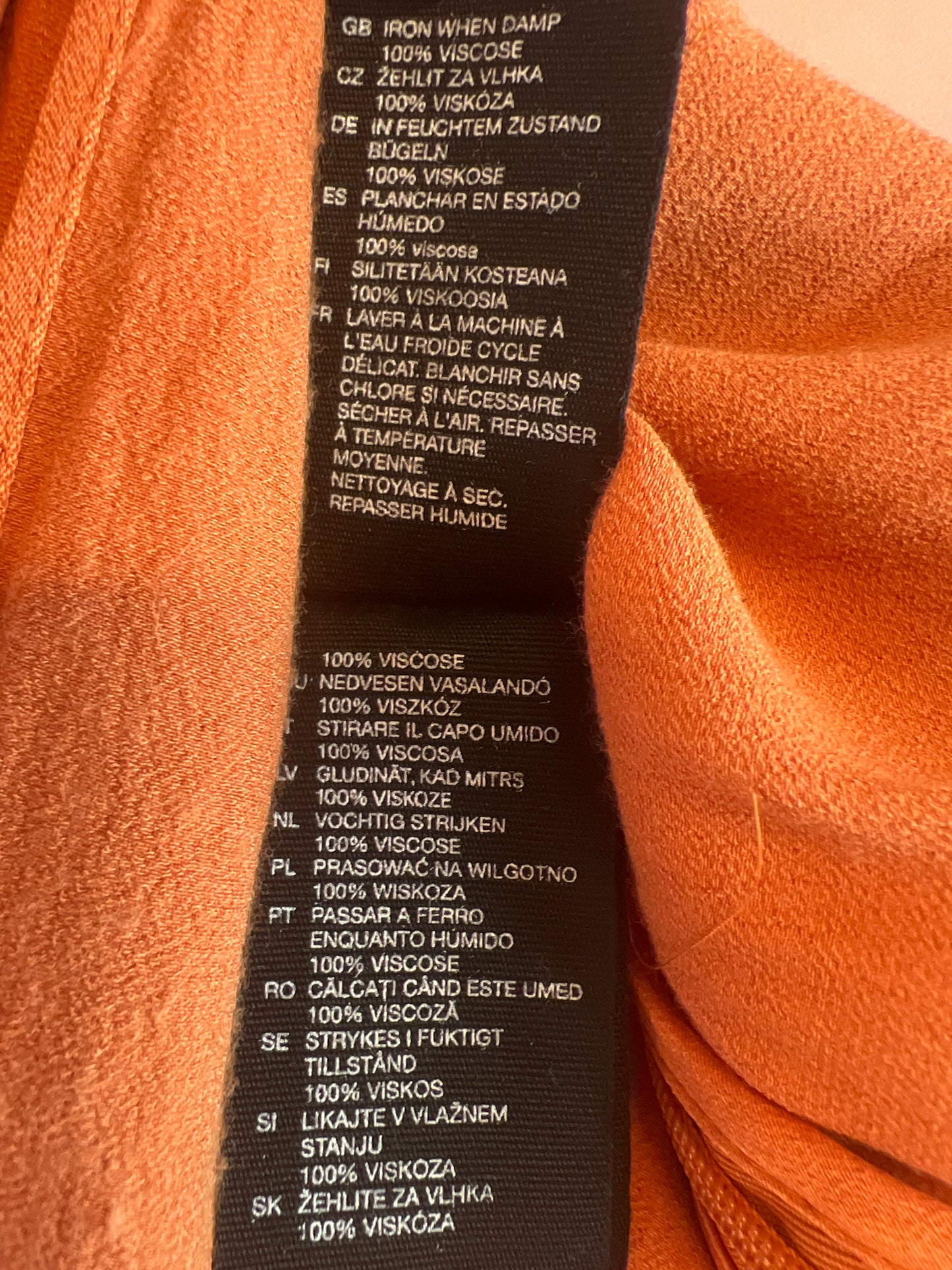 & Other Stories orange Skirt