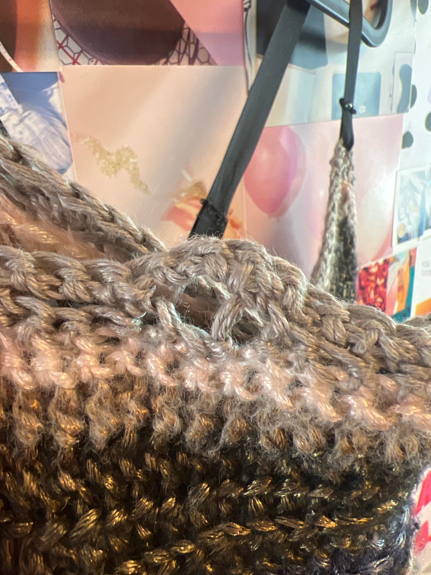 Handmade tricot top