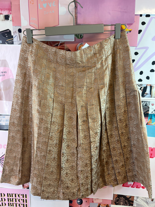Noa golden skirt