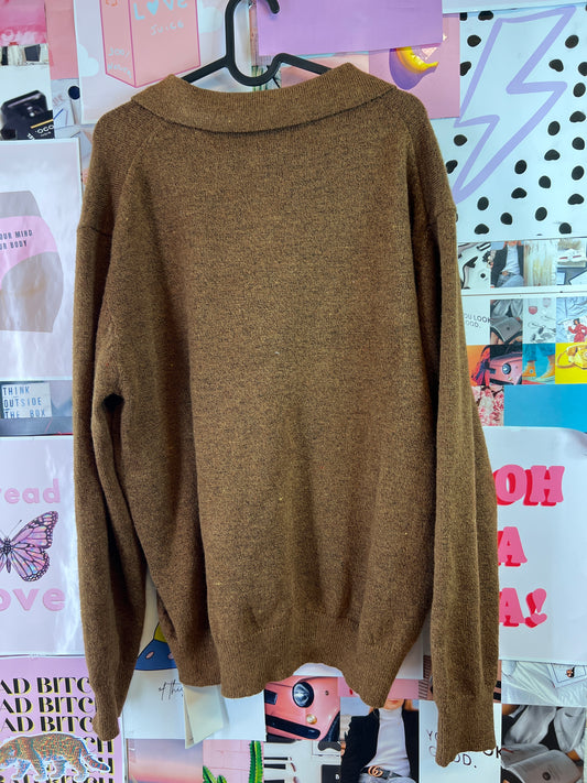 Dazy brown sweater