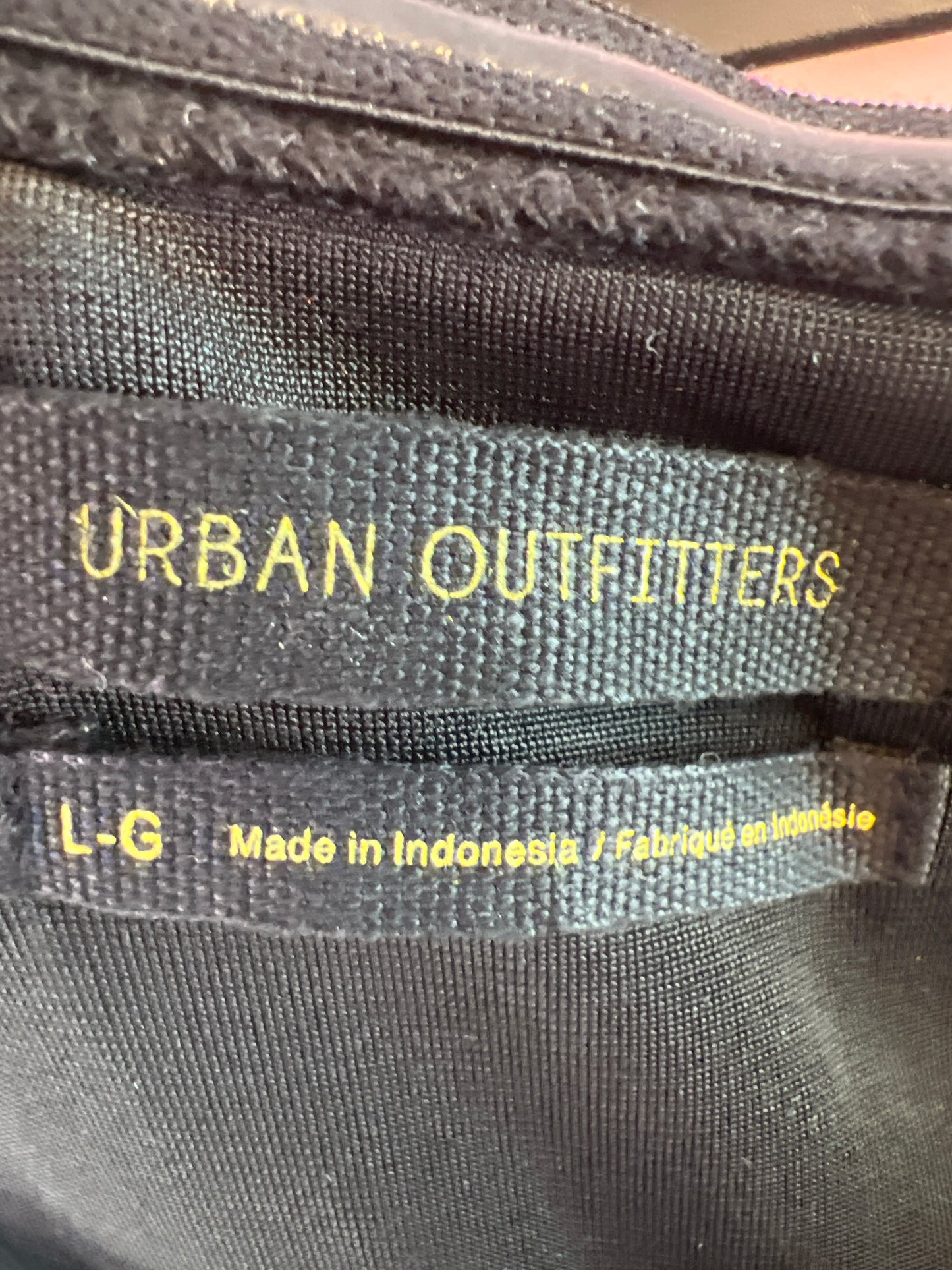 Urban Outfitters velvet black dress