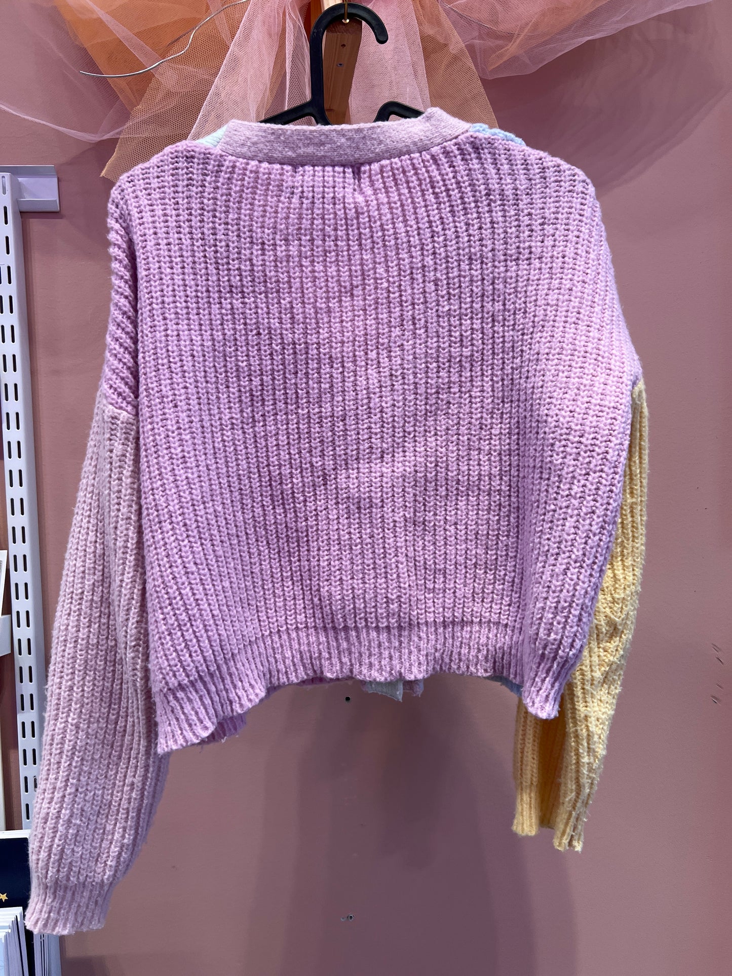 Colourful pastel vibes sweater