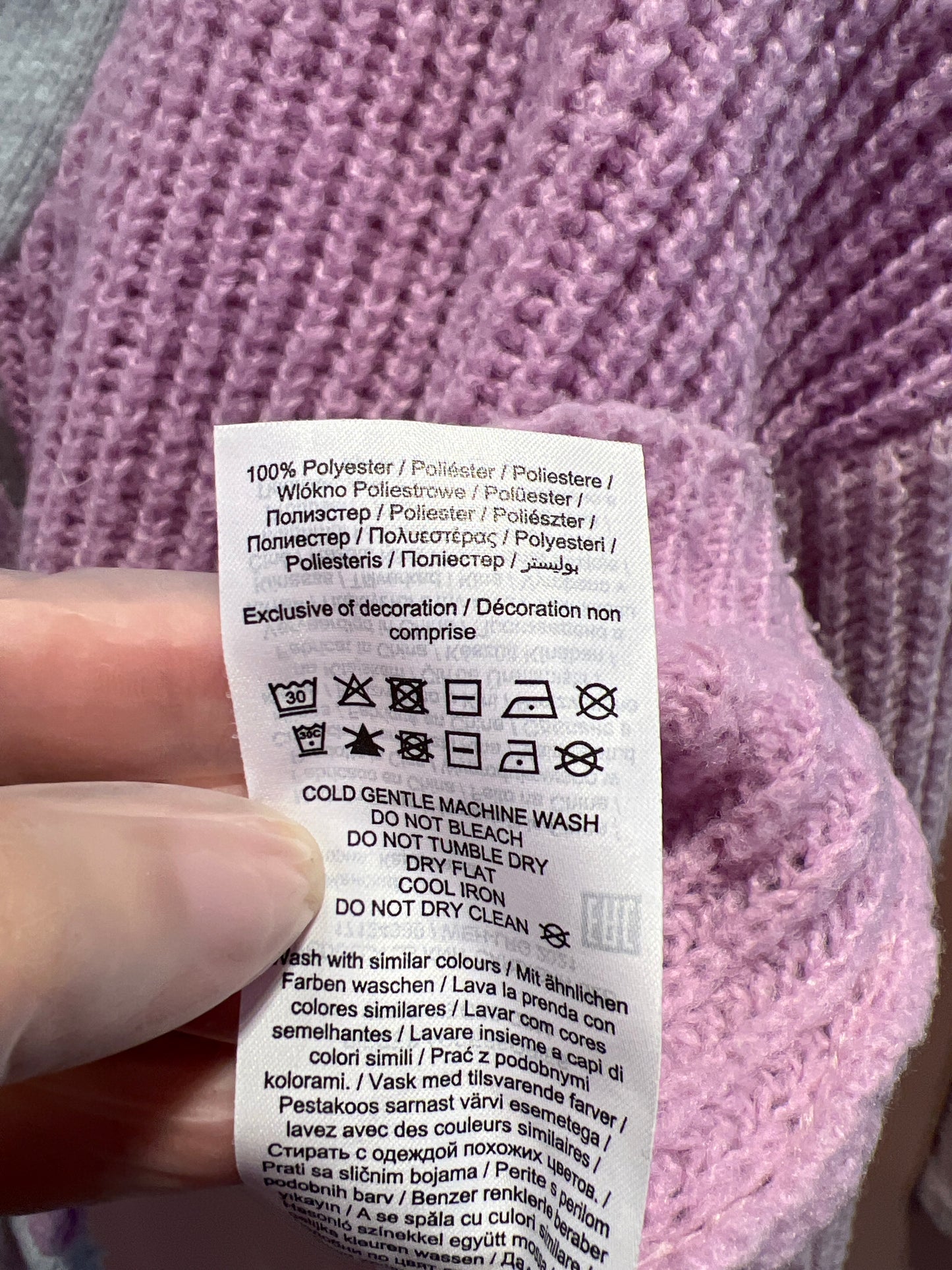 Colourful pastel vibes sweater