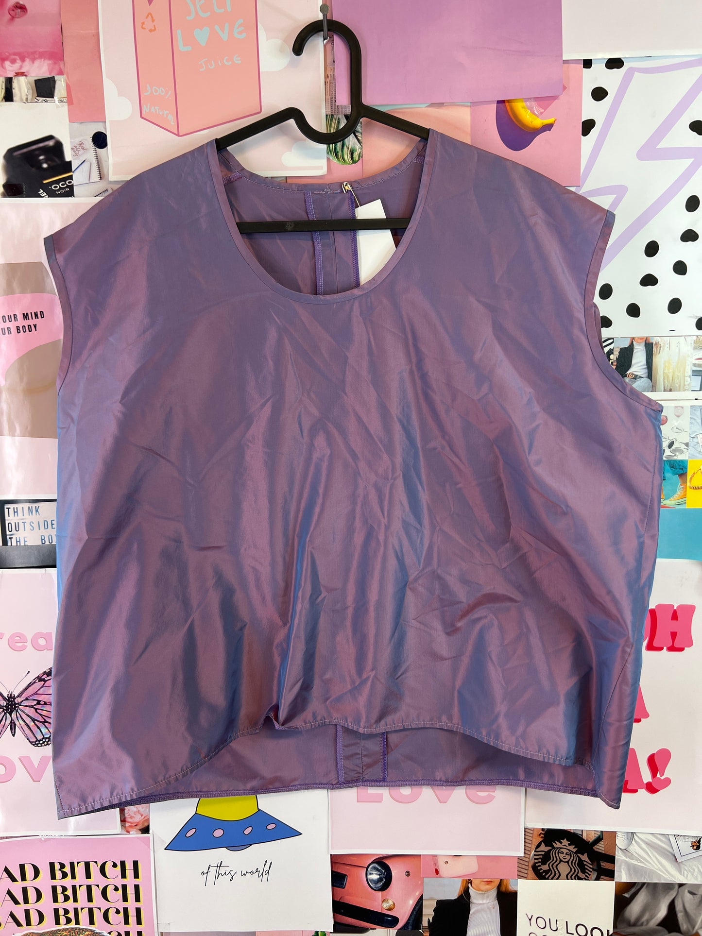 Party top light purple