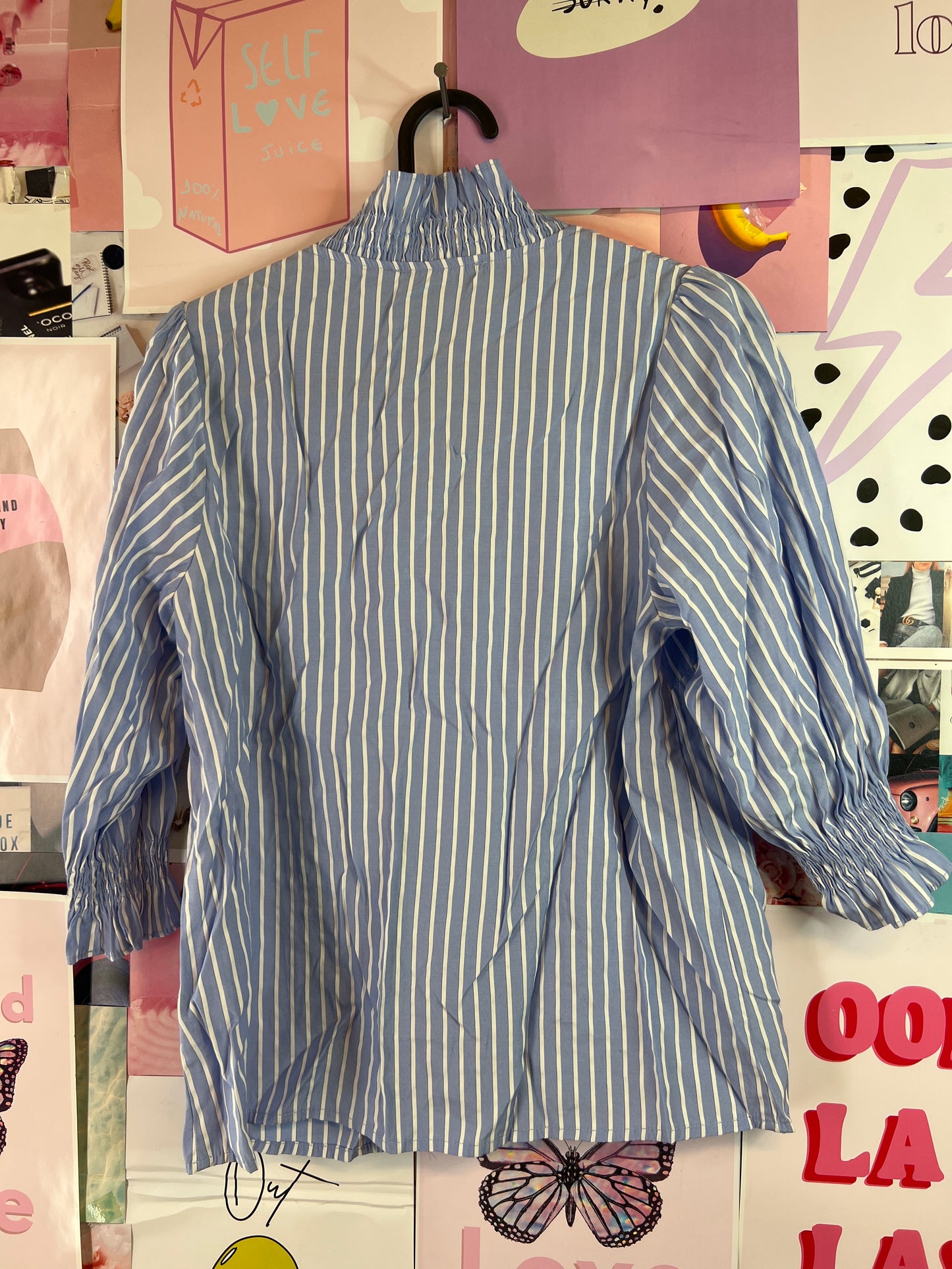 Neo noir blouse