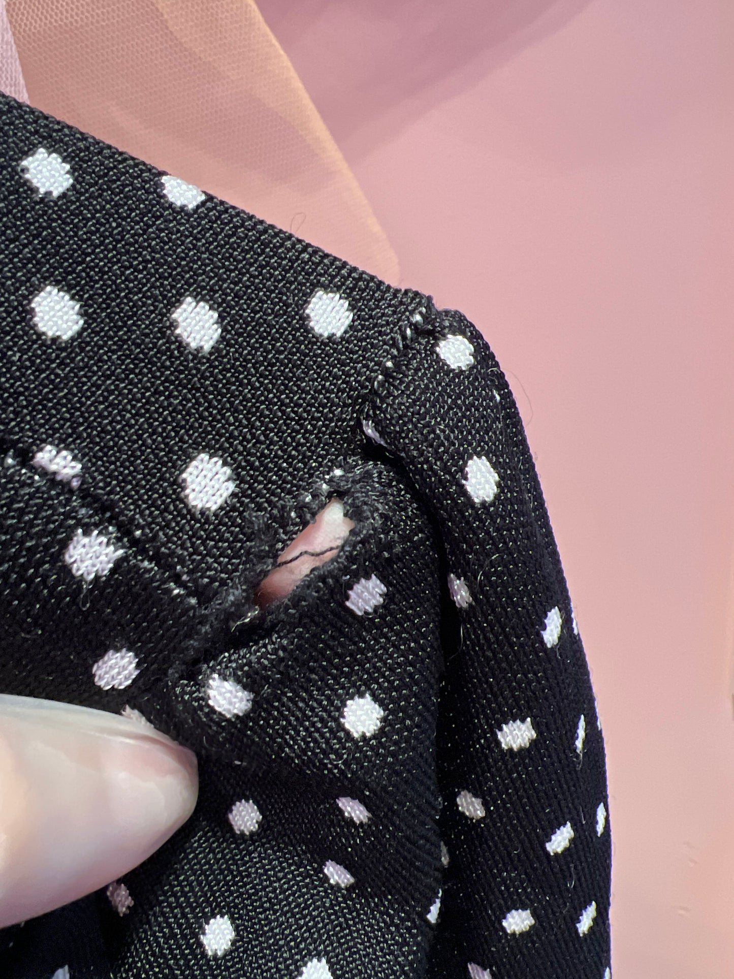 Polka dots sweater