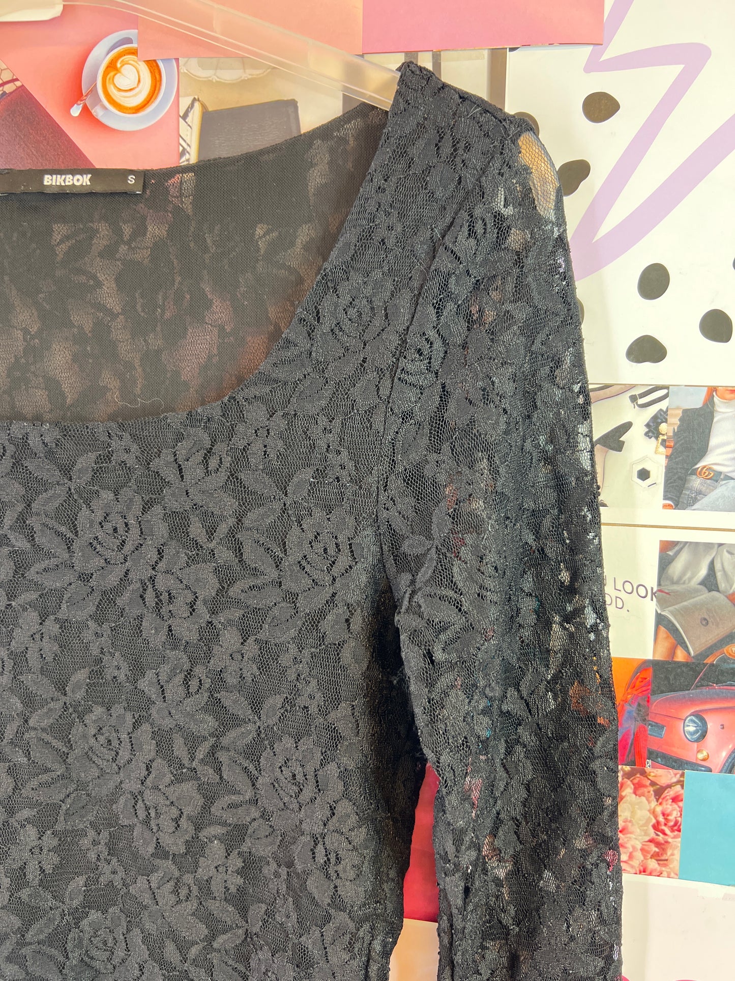 Vampire lace top