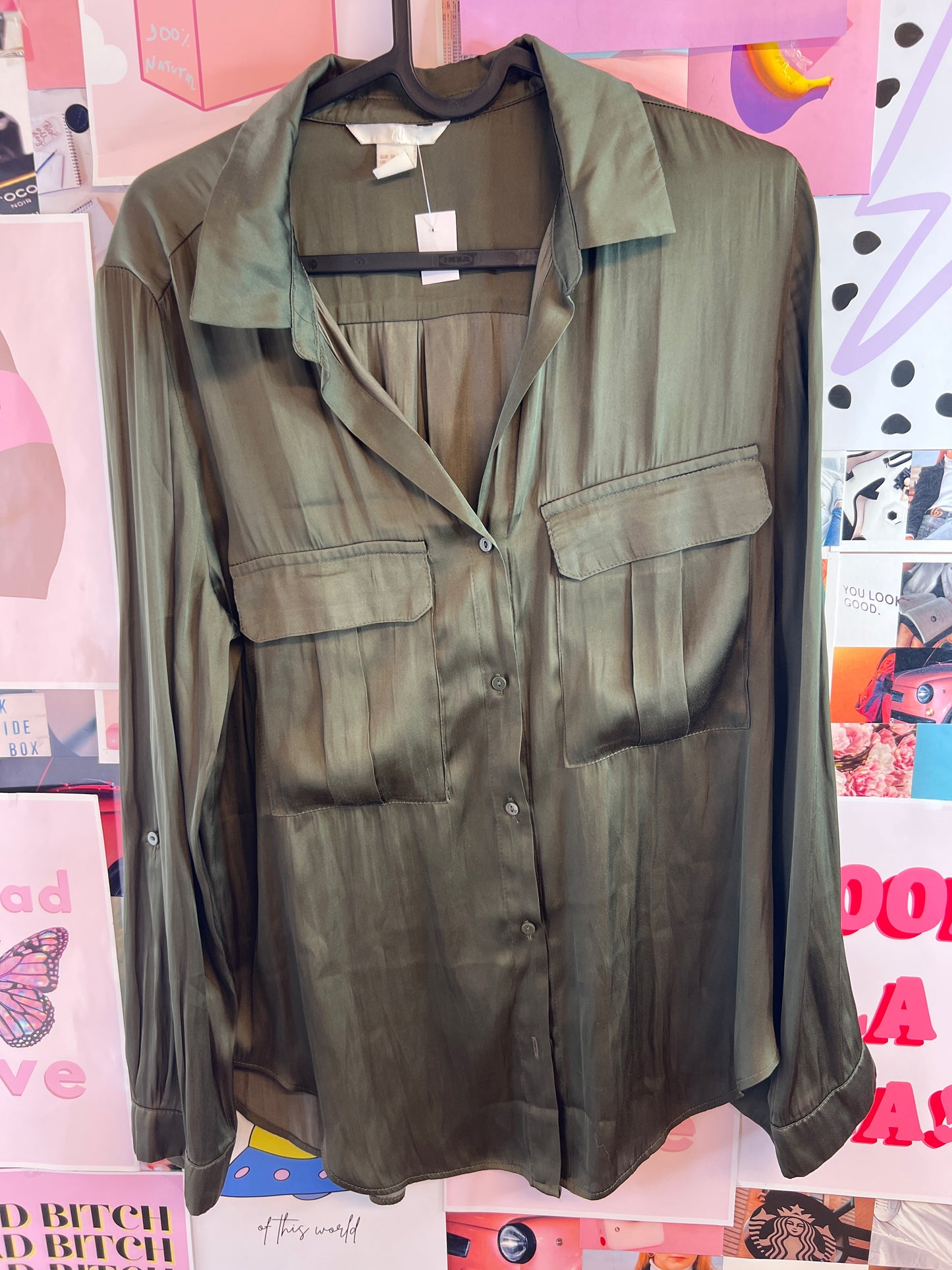HM green Shirt