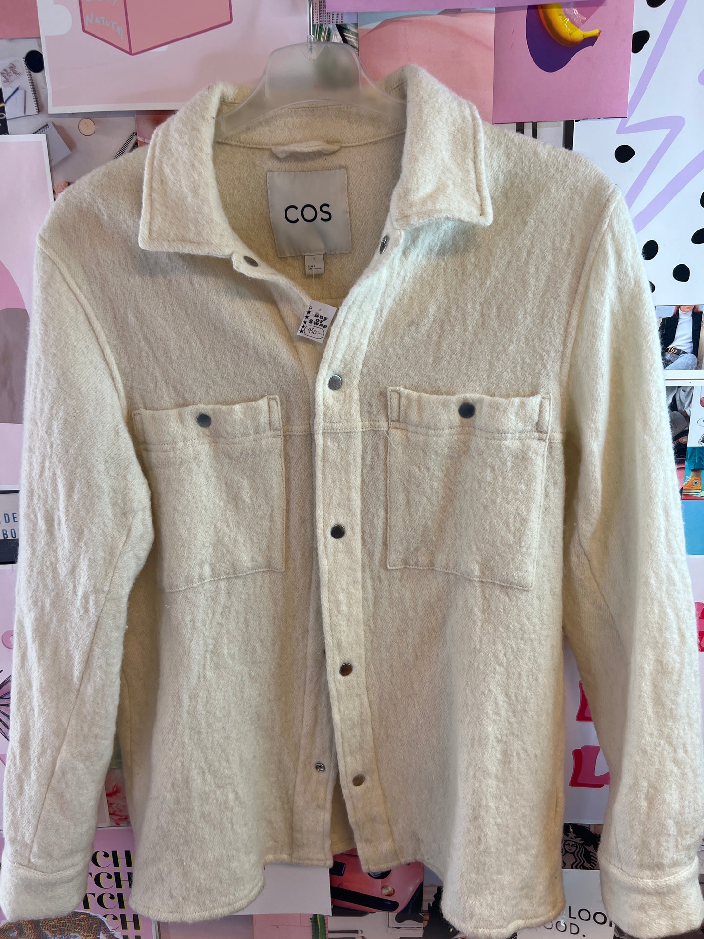 COS cream coat