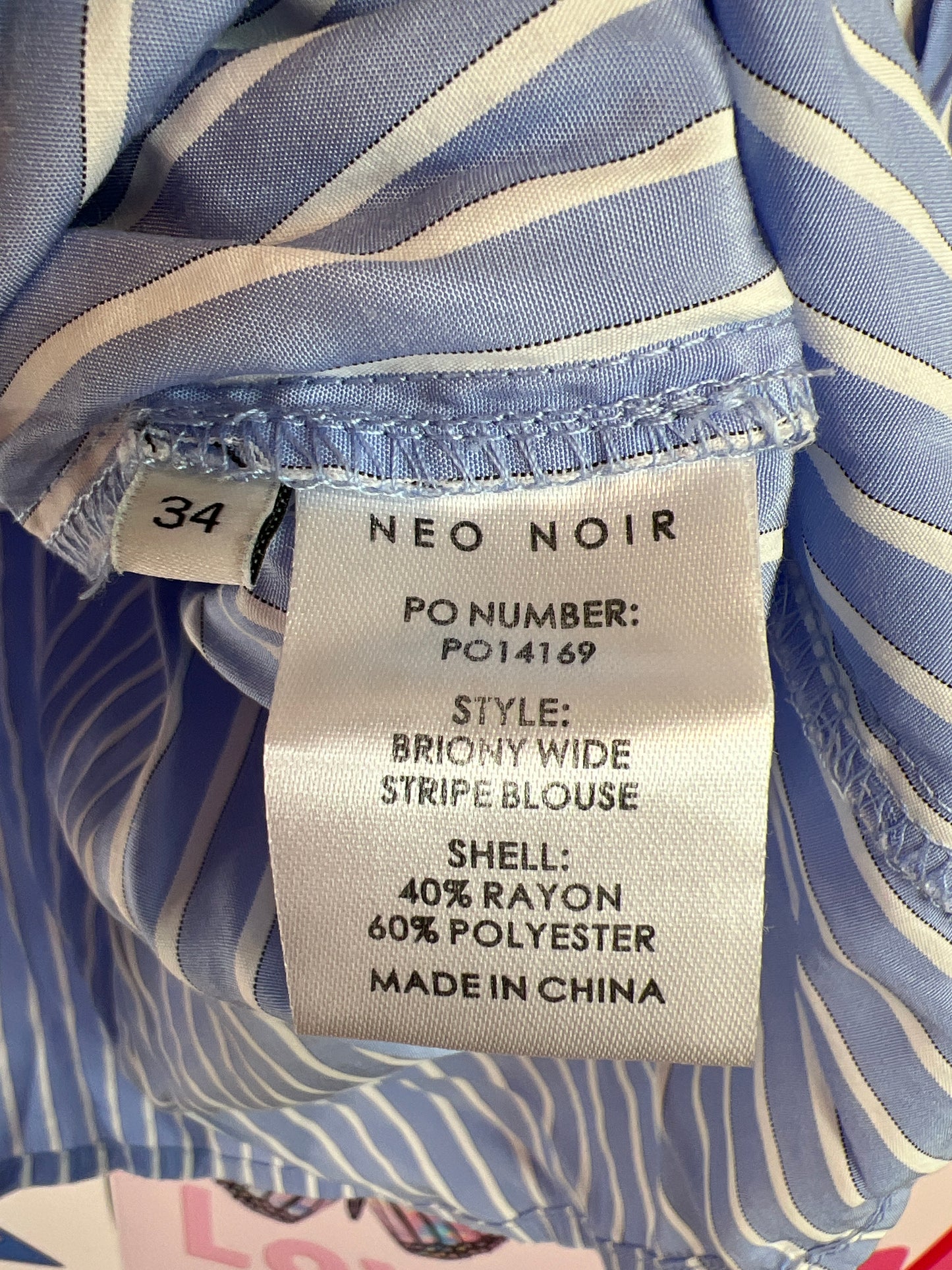 Neo noir blouse