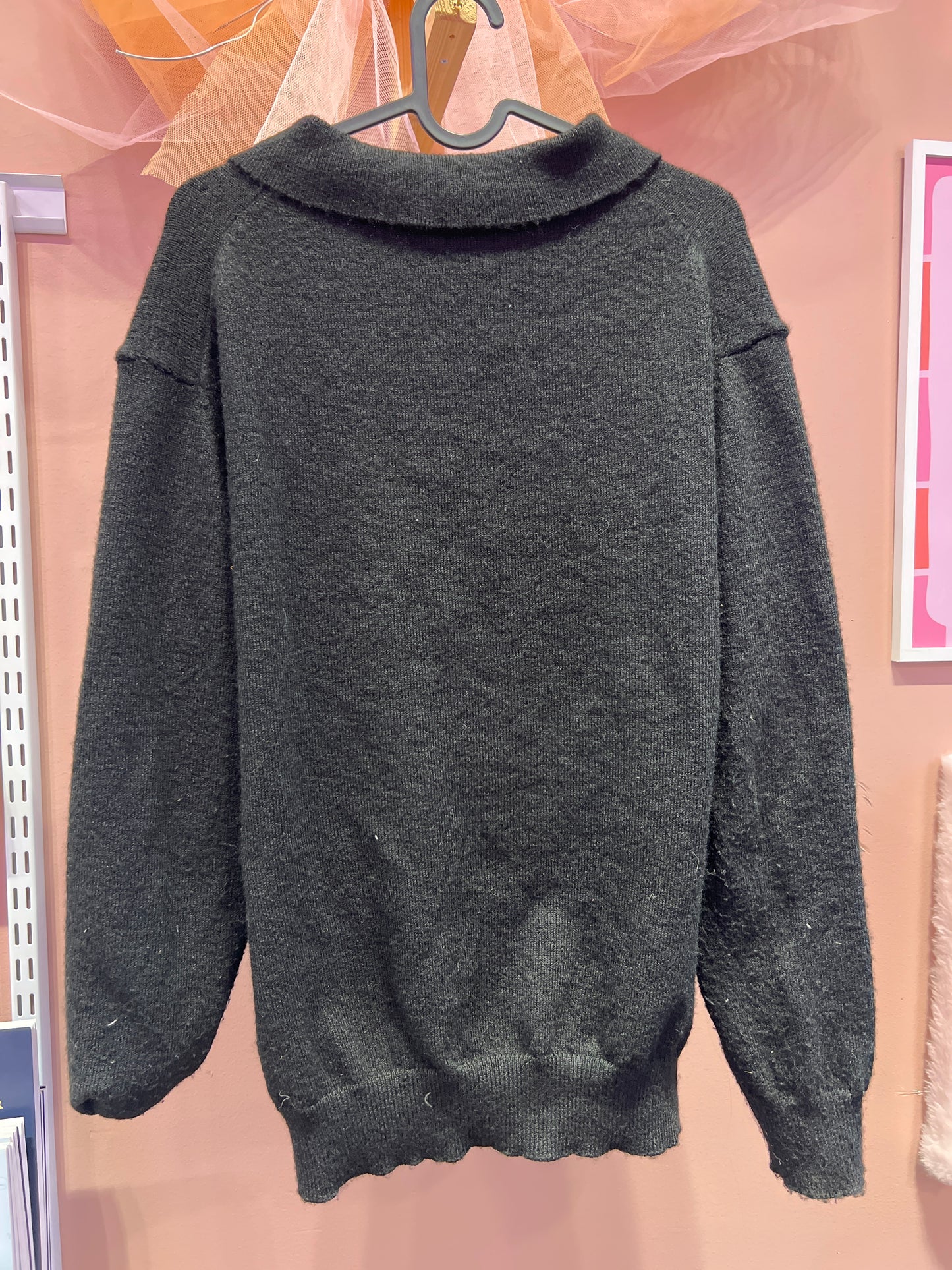 Black sweater