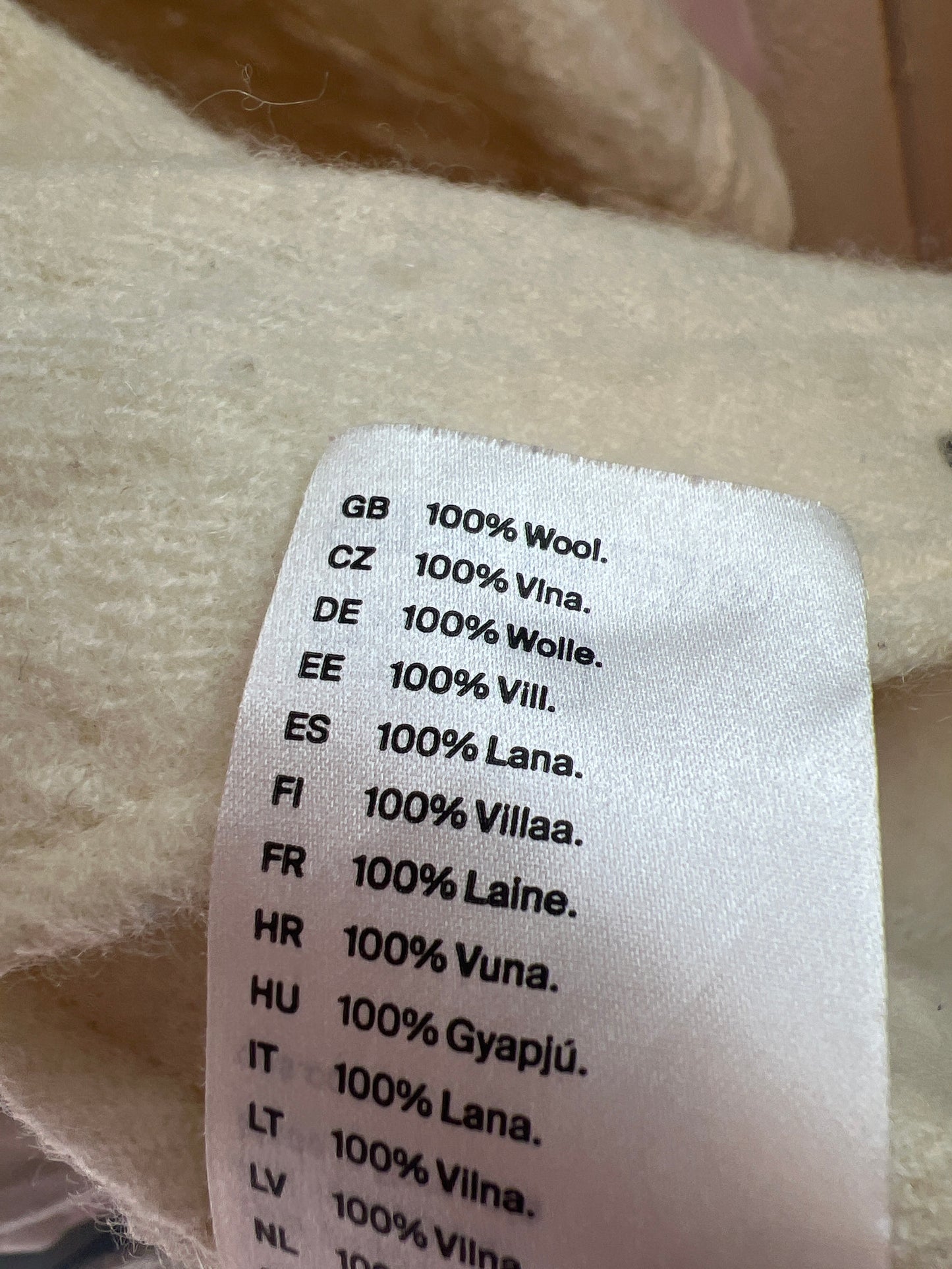 COS cream coat