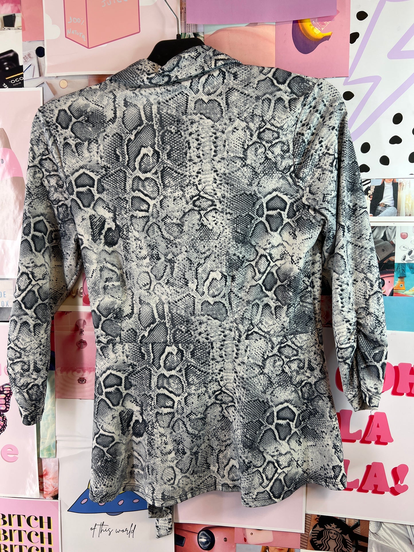 Animal print top
