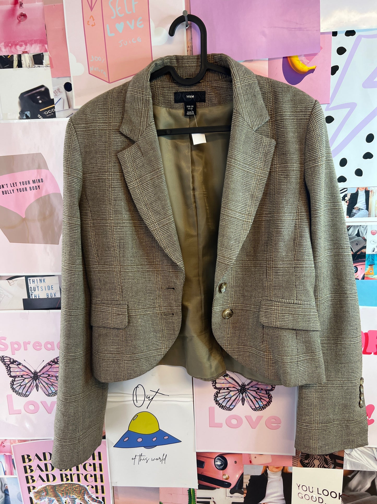 HM brown blazer