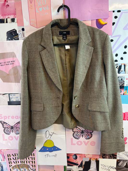HM brown blazer
