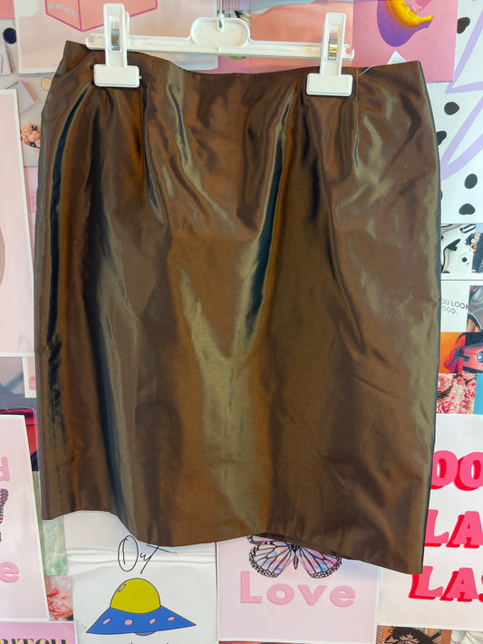 Shiny party skirt