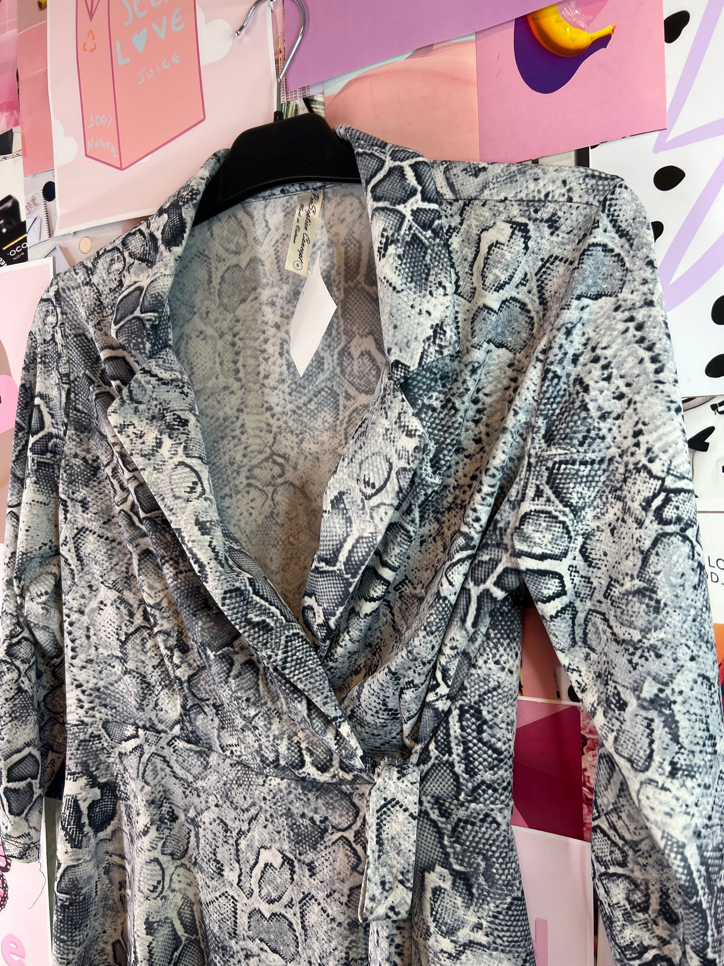 Animal print top