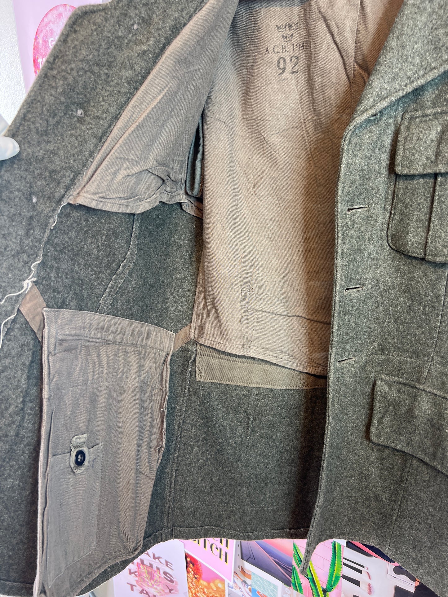 Swedish military jacket