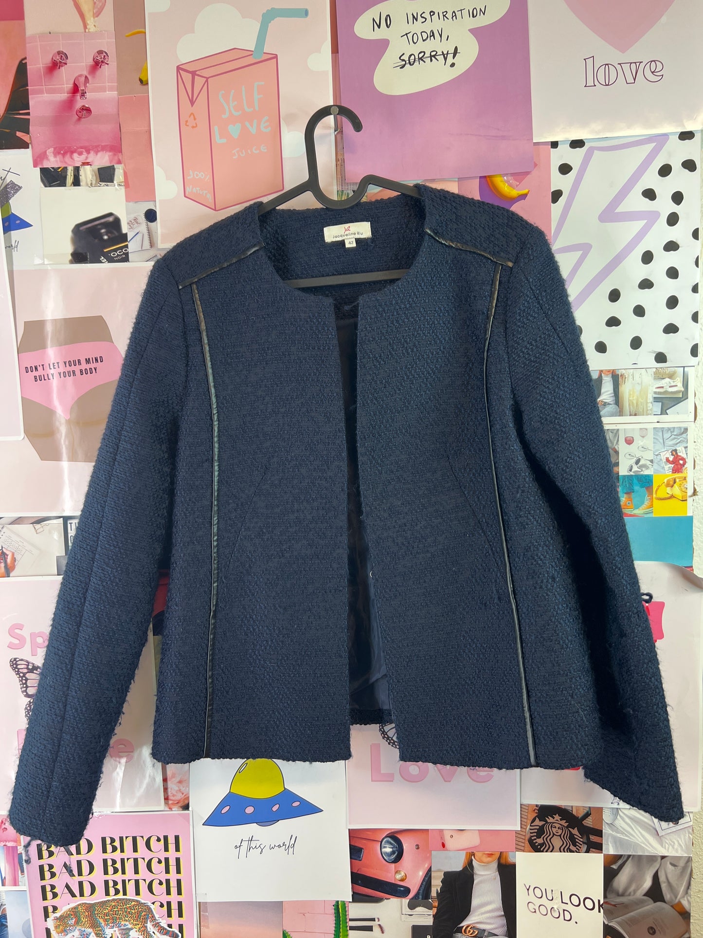Jaqueline Riu blue blazer