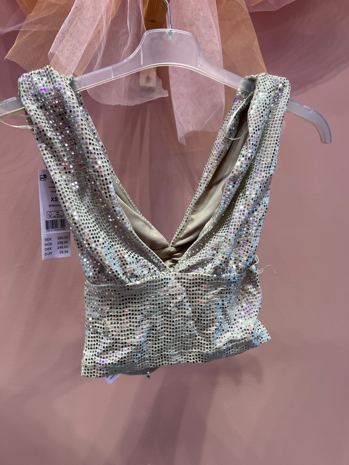 Glittery top