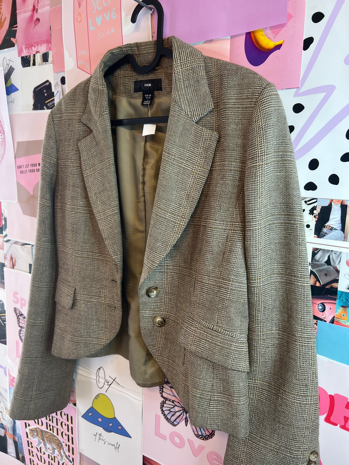 HM brown blazer
