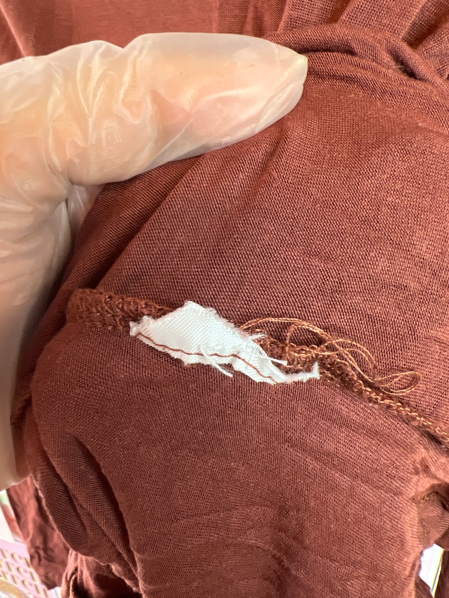 Brown turtleneck