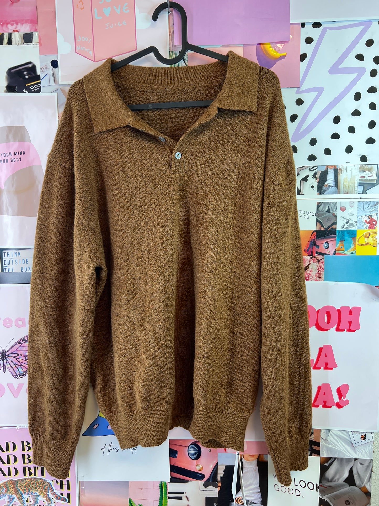 Dazy brown sweater