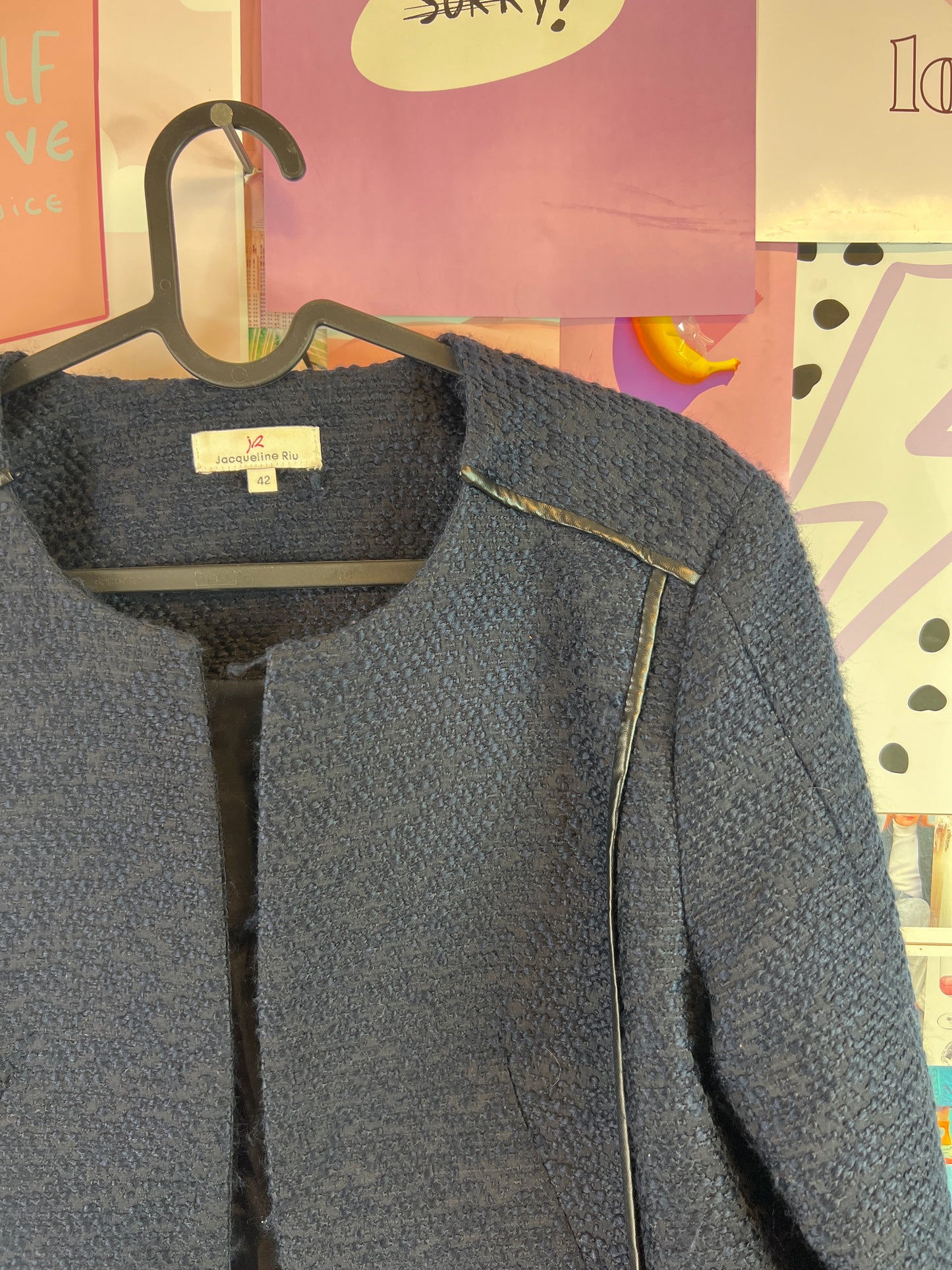 Jaqueline Riu blue blazer