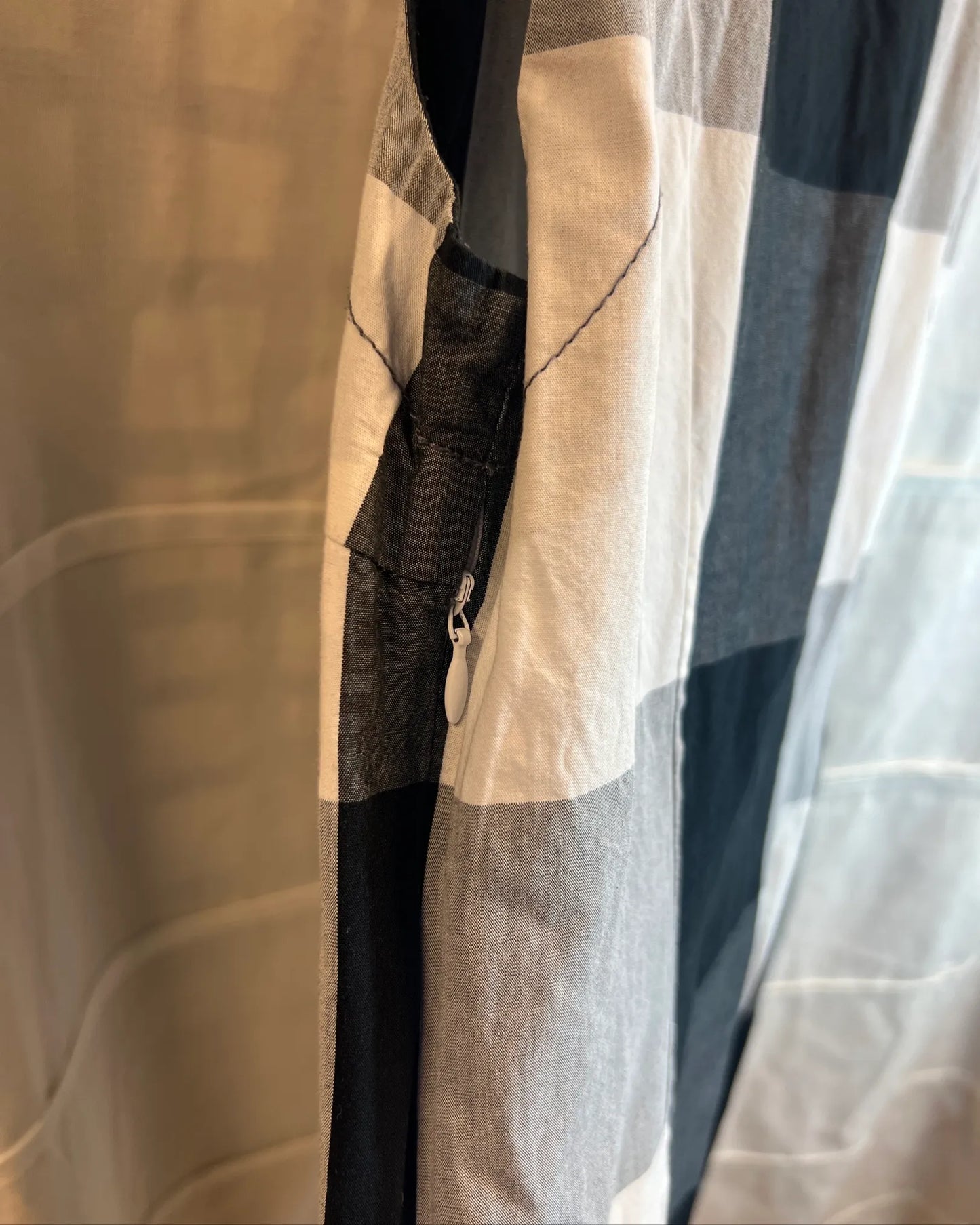 Black and white dress