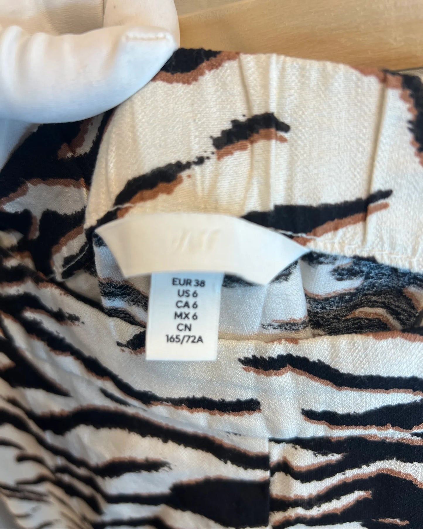 Zebra pants
