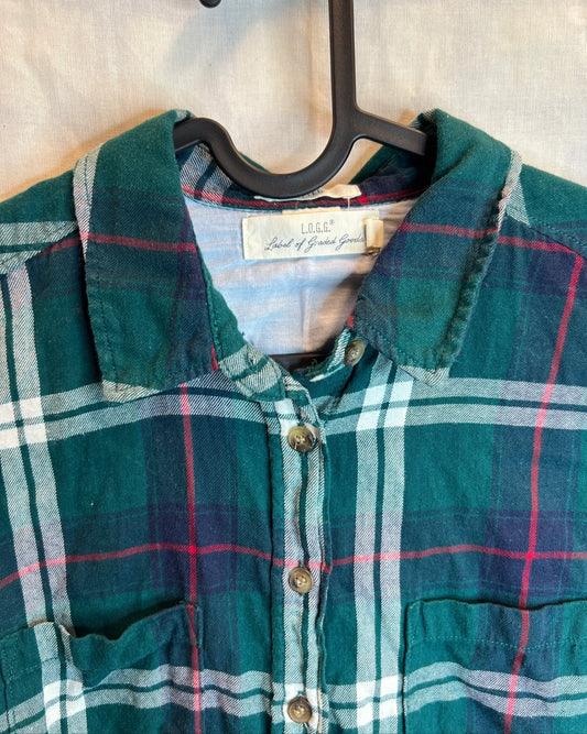 Lumberjack green shirt