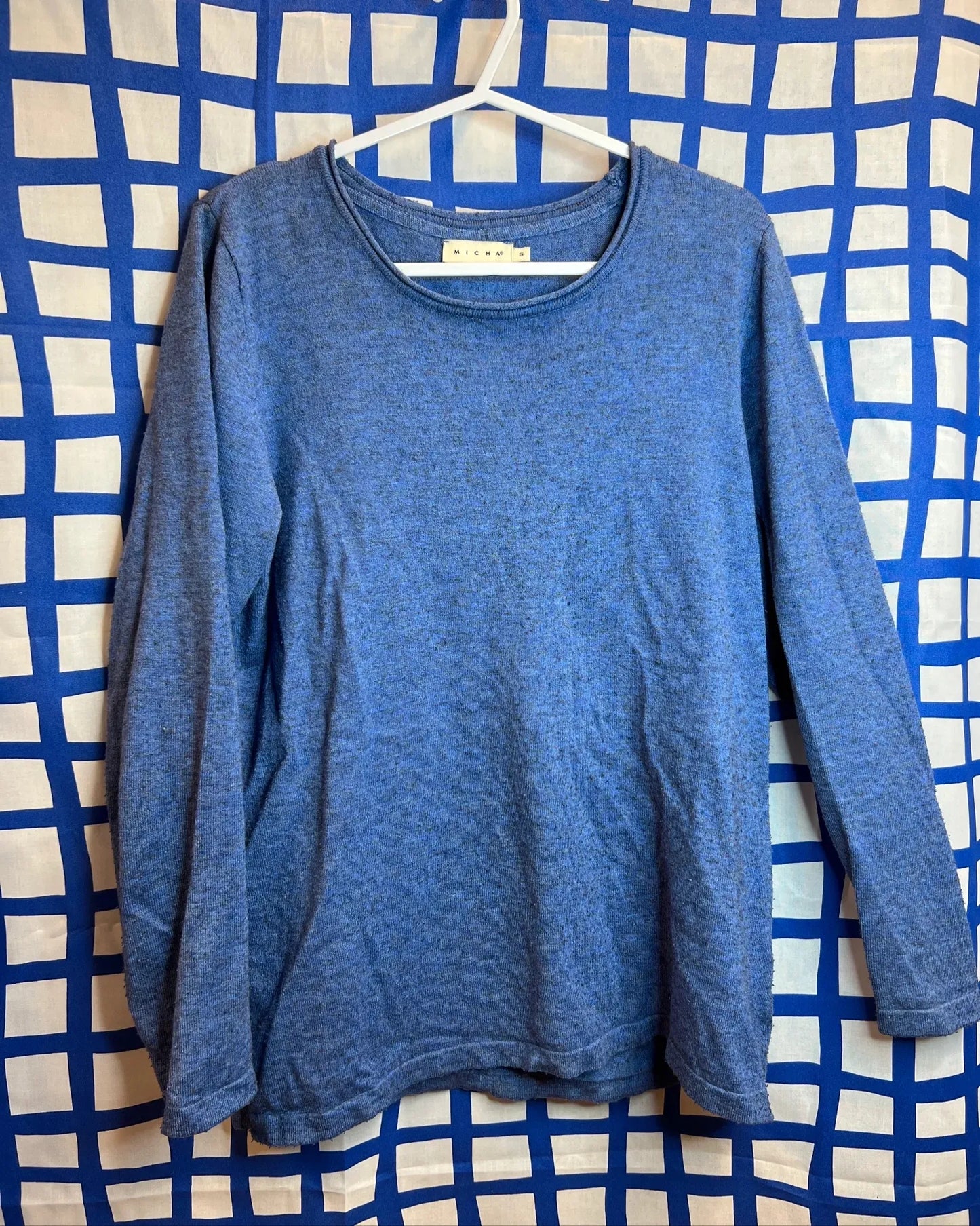 Blue sweater